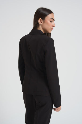 Giacca donna monopetto nera - 6