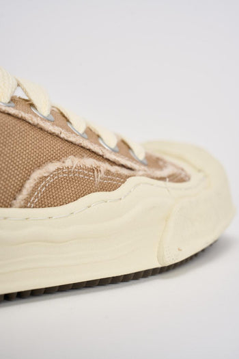Sneakers uomo marrone chiaro in canvas - 10