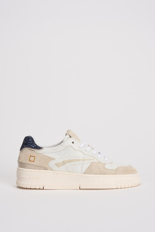 Sneakers donna Torneo beige e nere