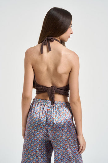 Top donna in maglia moro - 3