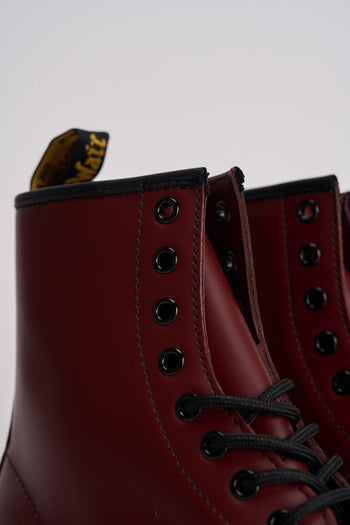 Stivale stringato donna 1460 bordeaux - 6