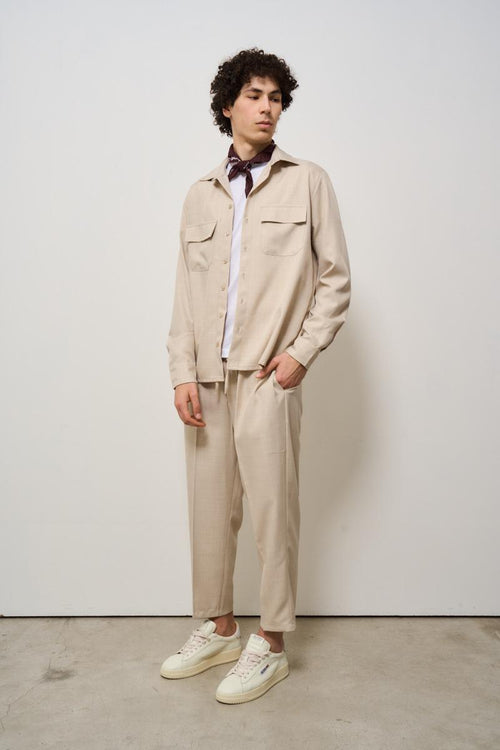 Abito uomo beige chiaro