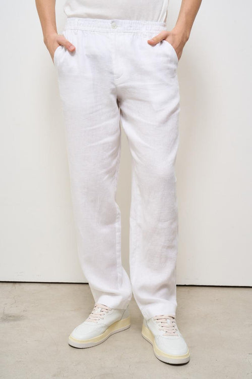 Pantalone uomo regular bianco - 2