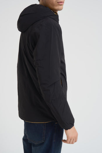 Giubbotto uomo double face nero e beige - 5