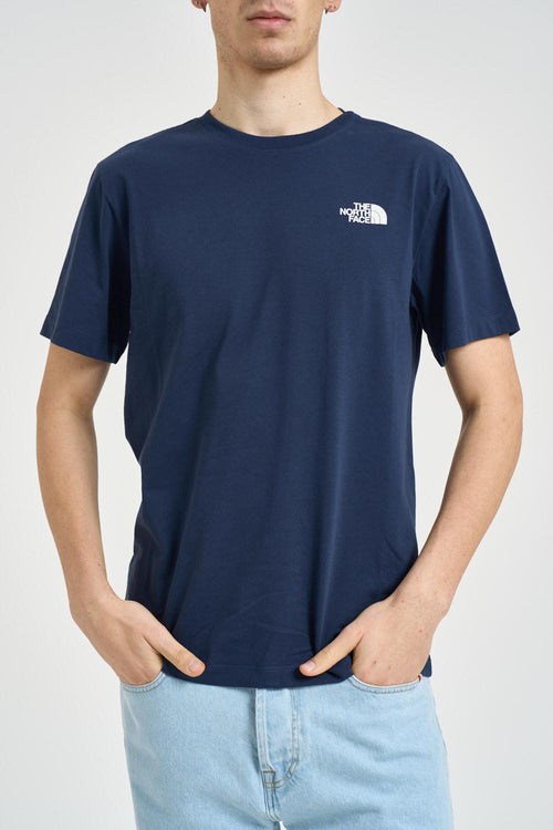 T-shirt uomo girocollo blu