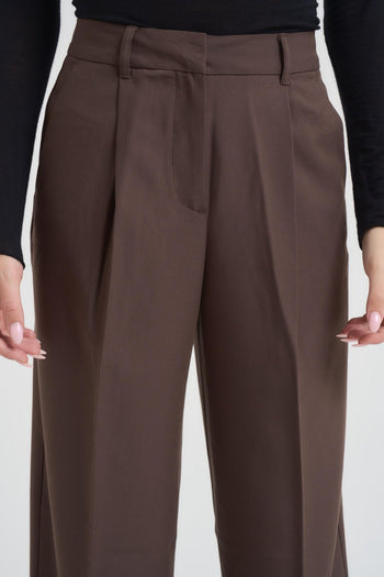 Pantalone marrone sartoriale - 4