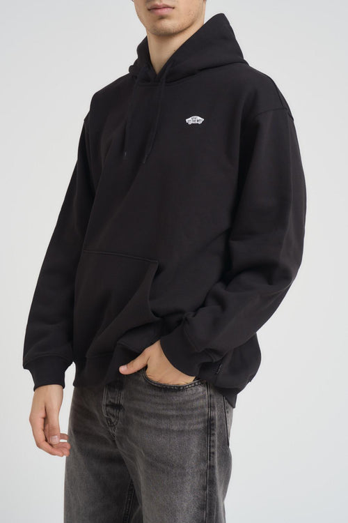 Felpa uomo con cappuccio nera