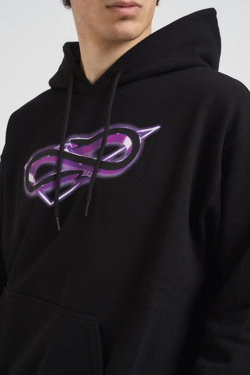 Felpa uomo Logo Vice nera - 3