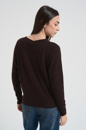 Maglia donna girocollo moro - 3