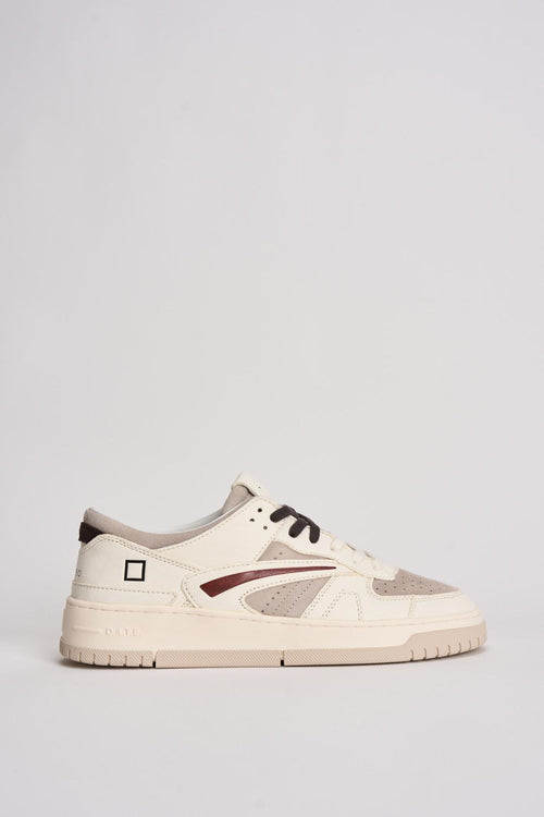 Sneakers uomo Torneo bianca e marrone