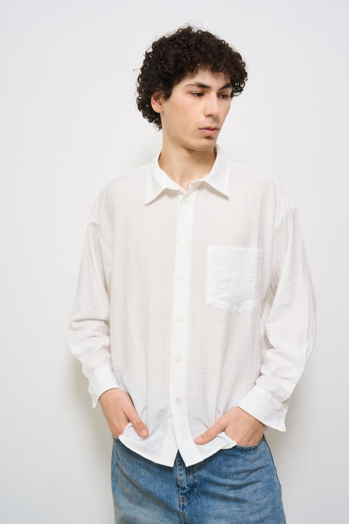 Camicia uomo bianca