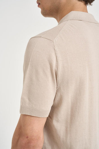 Polo uomo ecru - 4