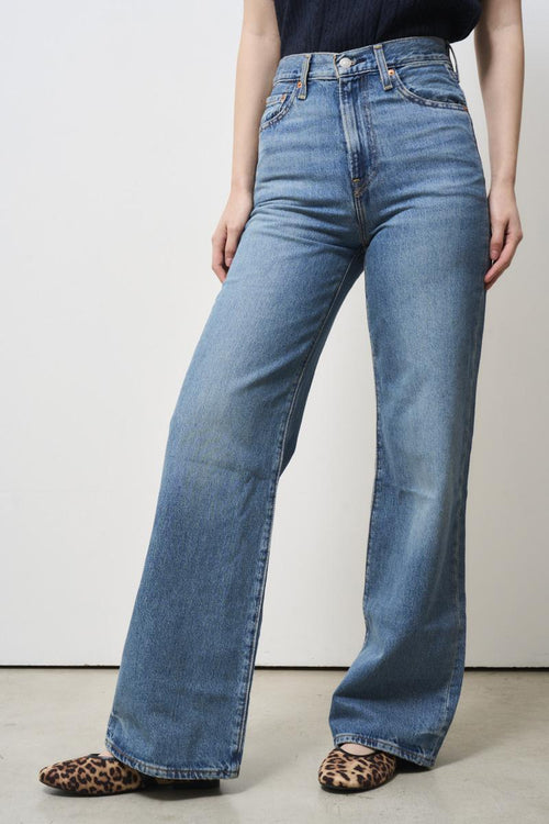 Jeans donna gamba ampia - 2