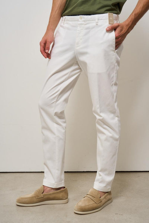 Pantalone uomo chino bianco - 2