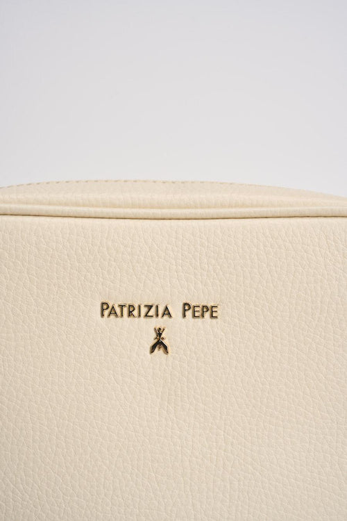 Borsa donna a tracolla panna - 2