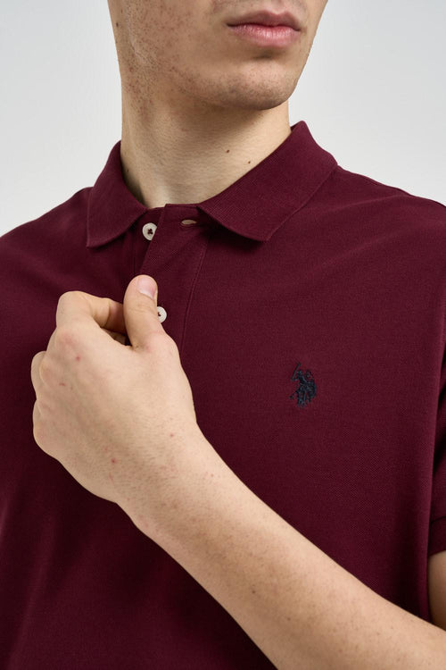 Polo uomo bordeaux - 2