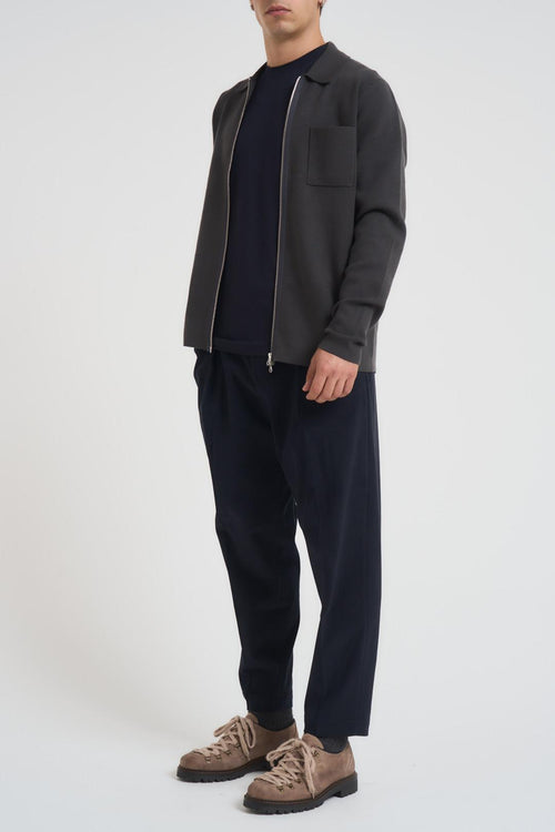 Giacchina con zip uomo