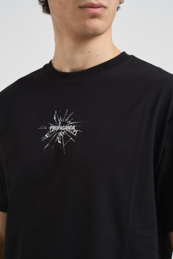 T-shirt uomo Ribs Glass Tee nera - 3