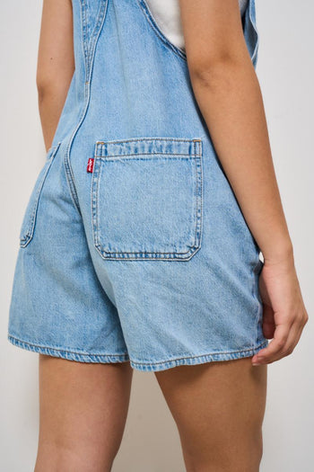 Salopette in denim chiaro - 9