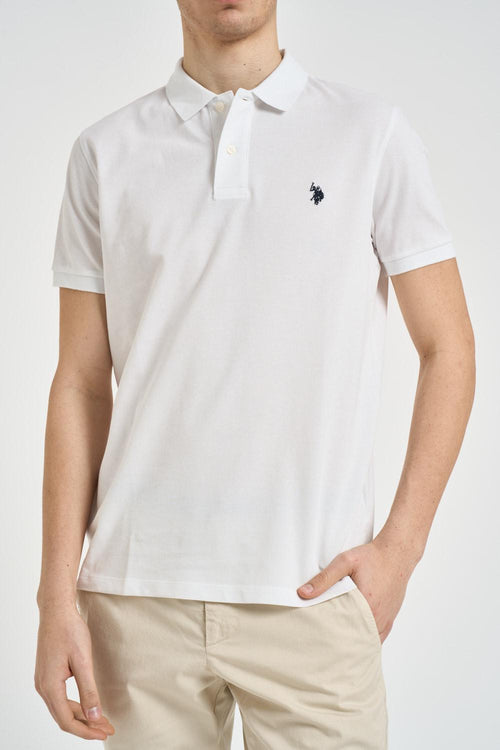 Polo uomo bianca