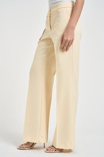 Tailleur donna giallo pastello - 9
