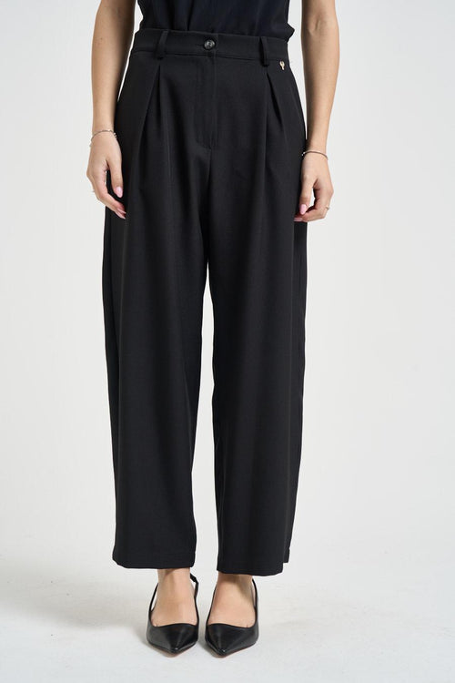 Pantalone donna balloon nero
