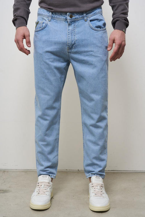 Jeans uomo Yellowstone in denim chiaro