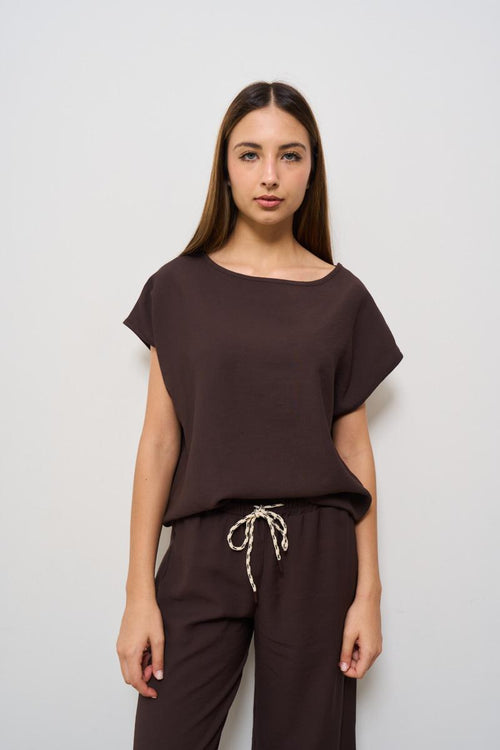 Completo abito donna marrone - 2