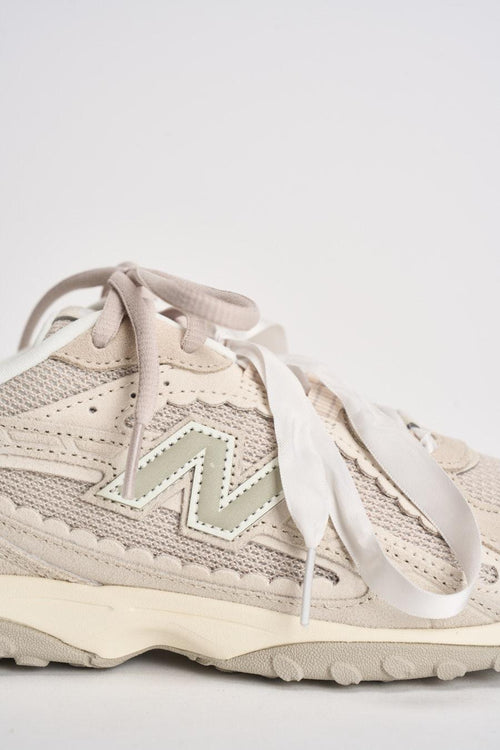 Sneakers donna 204L in suede panna - 2