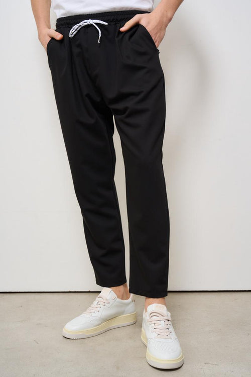 Pantalone uomo gamba dritta nero - 2