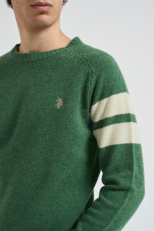 Maglia uomo girocollo verde - 2