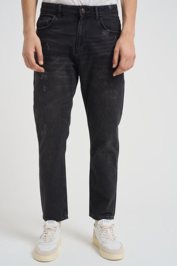 Jeans uomo Yellowstone in denim nero - 5
