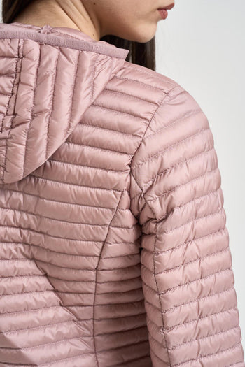 Piumino donna trapuntato malva - 6