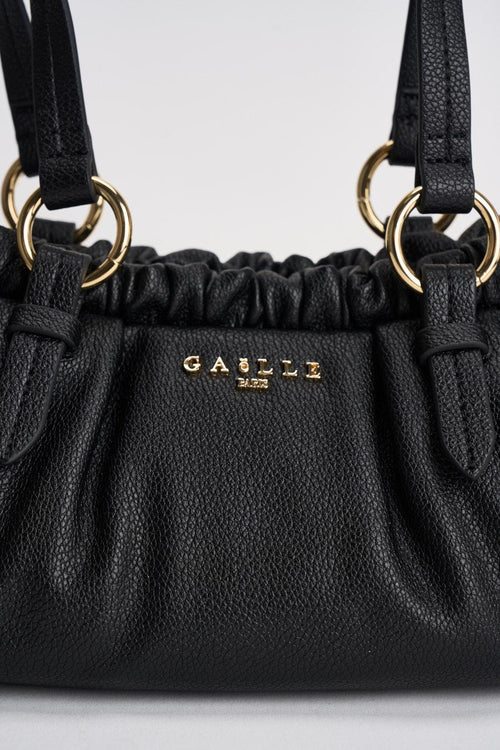 Borsa donna con coulisse nera - 2