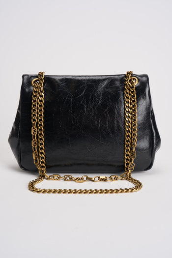 Borsa donna semilucida nera - 5