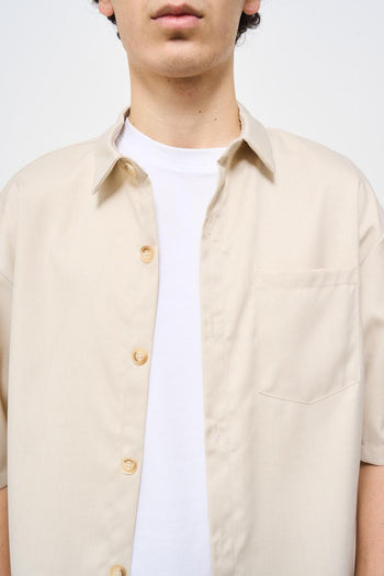 Camicia uomo crema - 3
