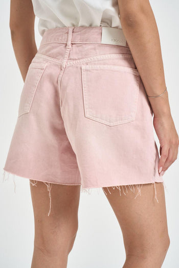 Short donna in denim rosa - 3