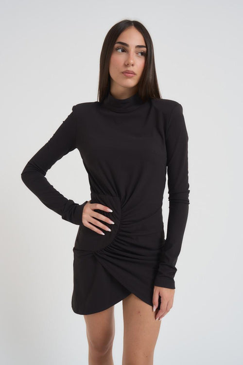 Abito donna mini nero - 2