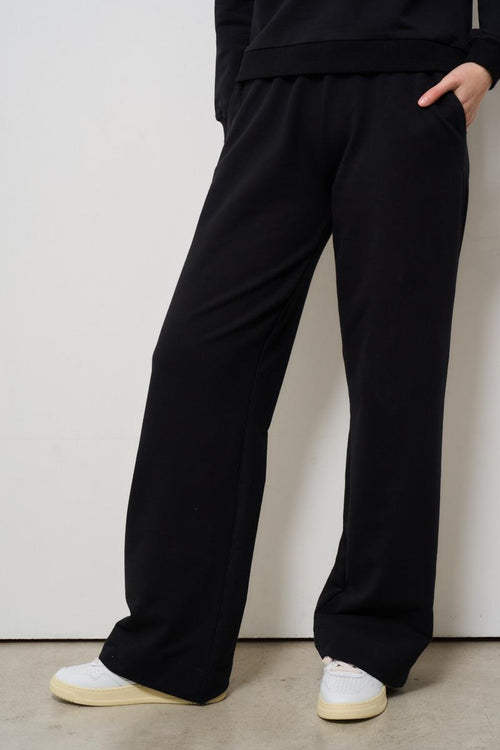 Pantalone donna gamba dritta nero - 2