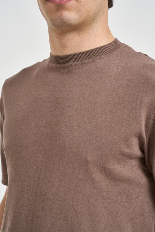 T-shirt uomo in maglia fango - 2