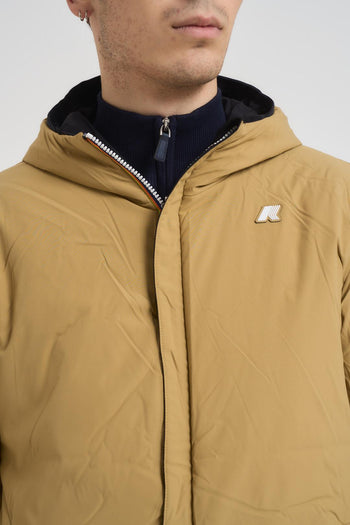 Giubbotto uomo double face nero e beige - 10