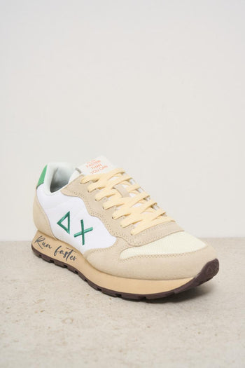 Sneakers uomo bianca e verde - 3