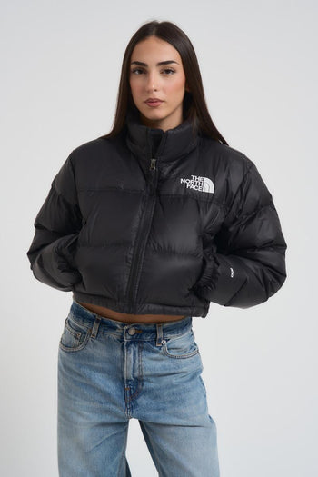 Giubbotto corto Nuptse donna nero - 4