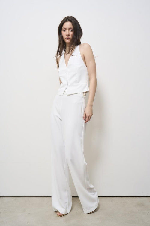Gilet donna bianco - 2