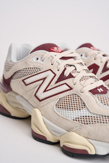 Sneakers uomo 9060 bordeaux - 7