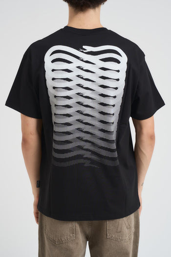 T-shirt uomo Ribs Tee nera - 4