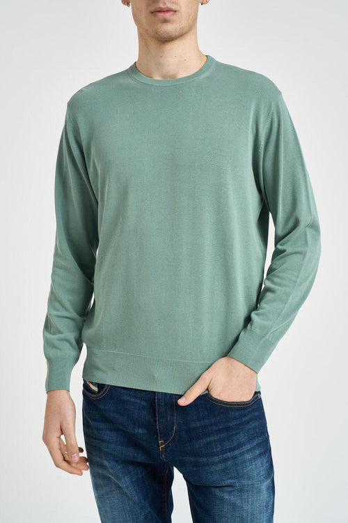 Maglia uomo girocollo menta