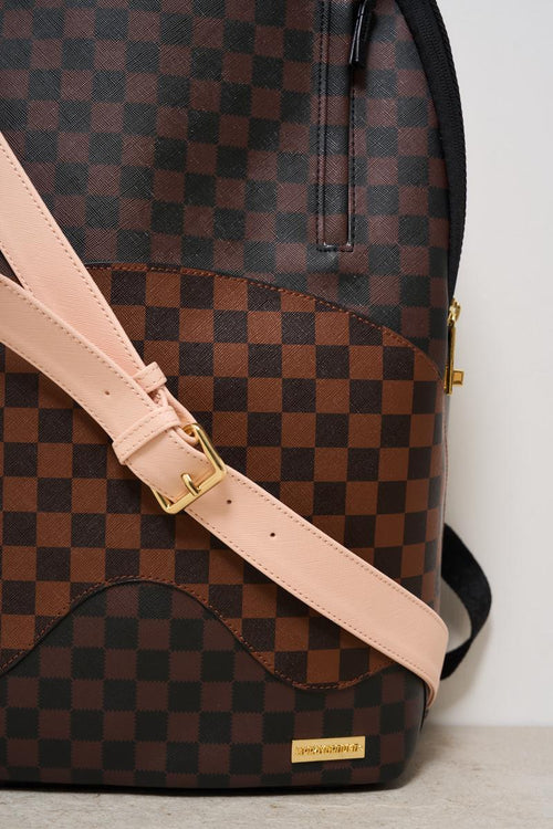 Zaino uomo Boujee strap fantasia scacchi - 2