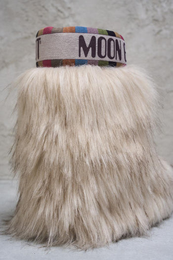 Stivale donna "Icon Yeti" beige - 5