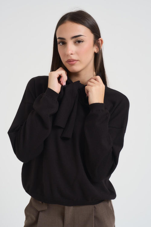 Maglia donna nera - 2